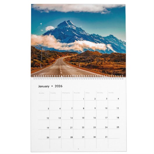 Agenda 20xx - Nieuw-Zeeland Kalender (Jan 2026)