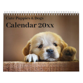 Agenda 20xx - Puppies en honden Kalender