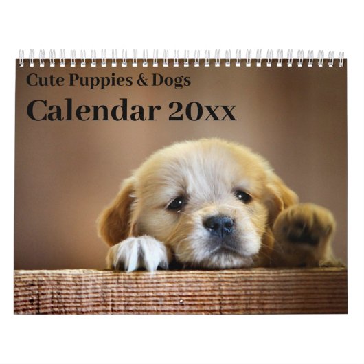 Agenda 20xx - Puppies en honden Kalender (Hoes)