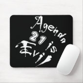 Agenda 21 is kwaadaardig muismat (Met muis)