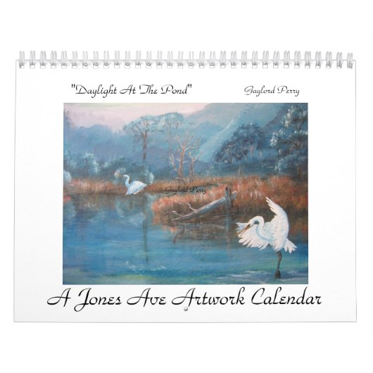 Agenda "A Jones Ave Artwork - Gaylord Perry" Kalender (Hoes)
