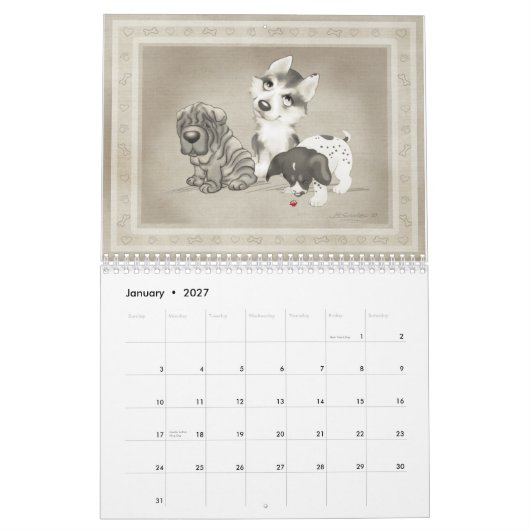 Agenda ABCR 2011 Kalender (Jan 2027)