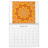 Agenda-Abstract Art-Mandalas Kalender (Jan 2026)