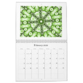 Agenda-Abstract Art-Mandalas Kalender (Feb 2026)