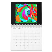 Agenda-Abstract-Graffiti Galerie 1 Kalender (Mar 2027)