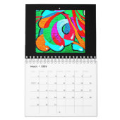 Agenda-Abstract-Graffiti Galerie 1 Kalender (Mar 2026)