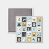 Agenda afdrukbaar agenda toevoegen magneet (Voorkant / Achterkant)