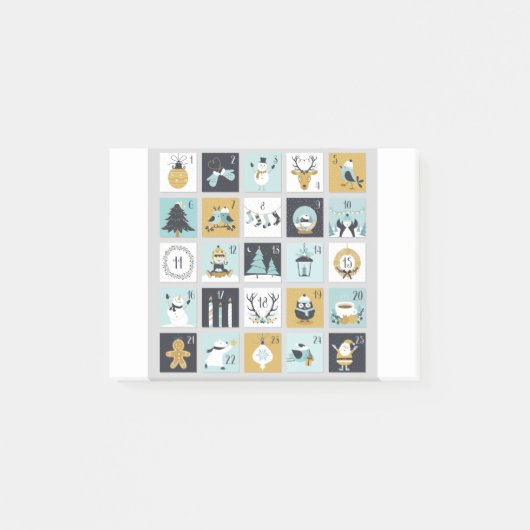 Agenda afdrukbaar agenda toevoegen post-it® notes (Voorkant)