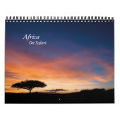 Agenda - Afrika op Safari Kalender (Hoes)