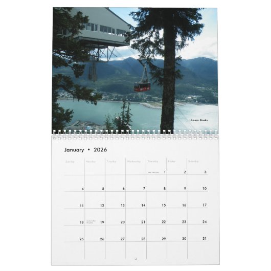 Agenda Alaska 2012 Kalender (Jan 2026)