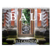 Agenda Bali 2012 Kalender (Hoes)