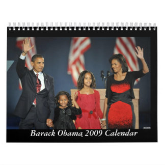 Agenda Barack Obama & Family 2009 Kalender