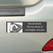 AGenda Benda:De nieuwe generatie van civ... Bumpersticker (Op auto)