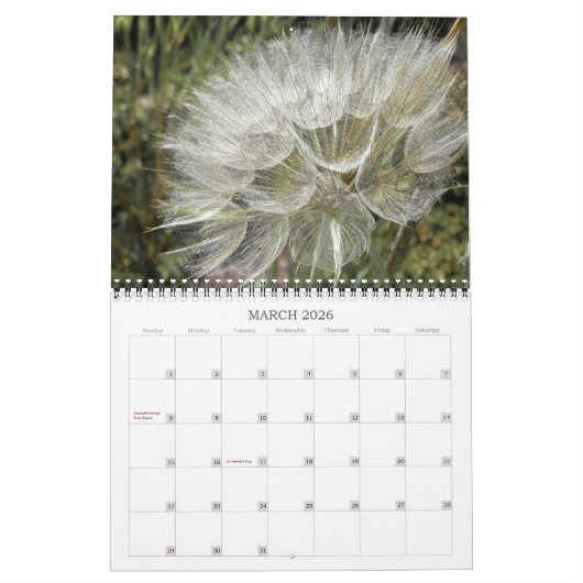 Agenda ~ Berries en zaaizaad Kalender (Mar 2026)