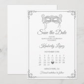 Agenda Bewaar de Datum Kaart (Voorkant / Achterkant)