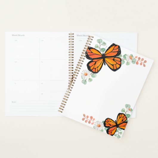 Agenda Borboletas e Margaridas  (Display)