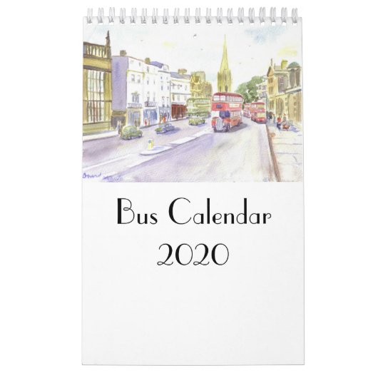 Agenda bus 2020 kalender (Hoes)