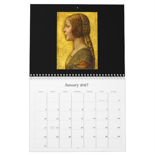 Agenda-Classic/-Leonardo da Vinci Kalender (Jan 2027)