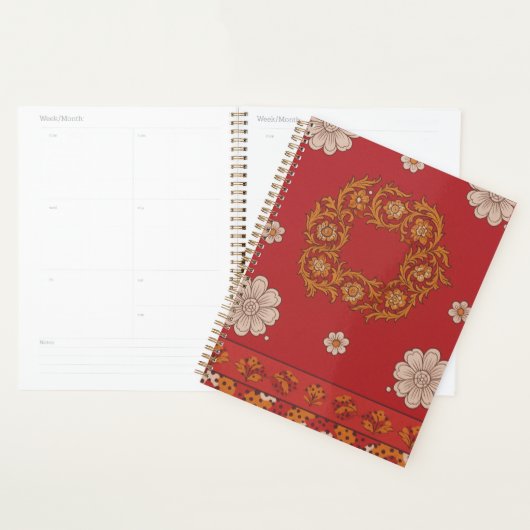 agenda com estampa red (Display)
