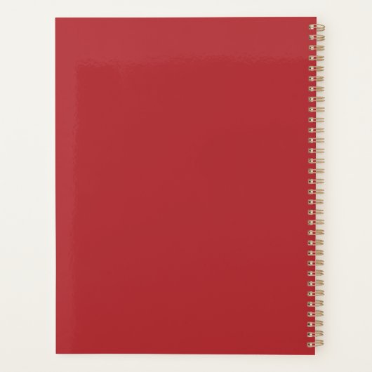 agenda com estampa red (Achterkant)