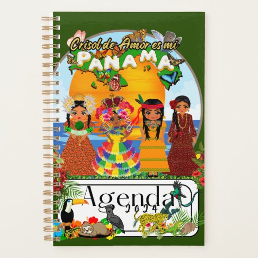 Agenda Crisol de Amor es mi Panamá (Voorkant)
