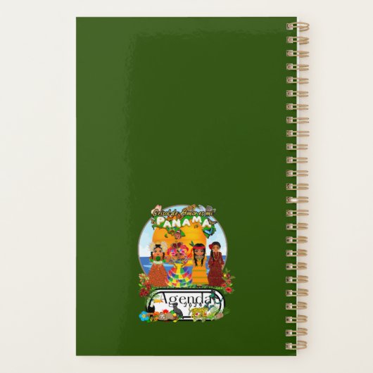 Agenda Crisol de Amor es mi Panamá (Achterkant)