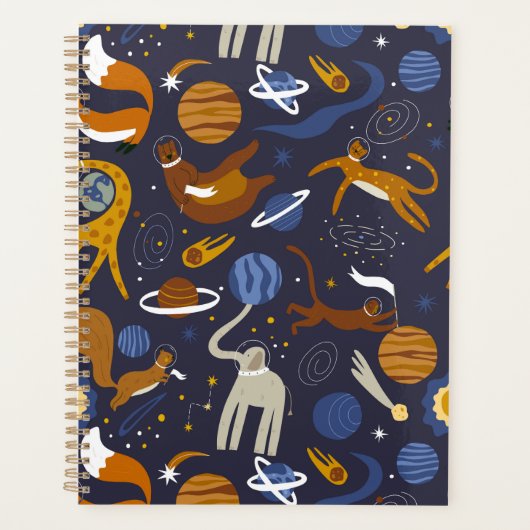 Agenda de la colección Animals Outer Space (Voorkant)