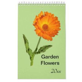 Agenda - één pagina - Tuinbloemen Kalender