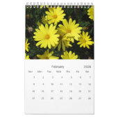 Agenda - één pagina - Tuinbloemen Kalender (Feb 2026)