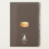 Agenda egiptoloco retro jeroglíficos (Achterkant)