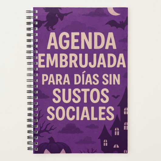 Agenda embrujada pequeña tapa blanda  (Voorkant)