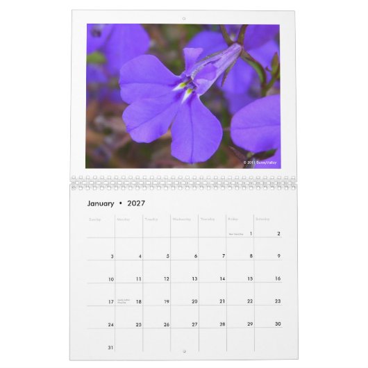 Agenda: Fijne Natuur Kalender (Jan 2027)