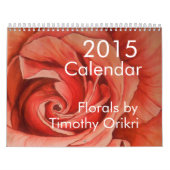 Agenda Florals 2015 van Timothy Orikri Kalender (Hoes)