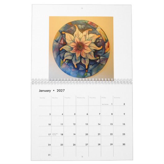 Agenda Florals 2015 van Timothy Orikri Kalender (Jan 2027)