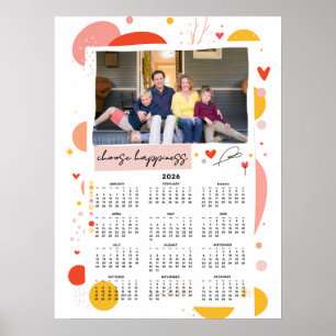 Agenda Foto 2026 'Kies Geluk' Poster 45x60