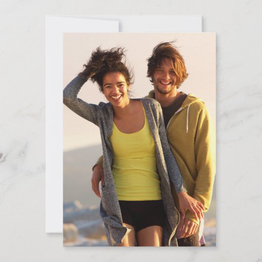 Agenda Foto Gold Love Heart bespaart datum Save The Date (Achterkant)