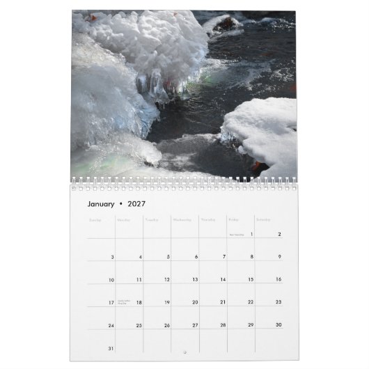 Agenda-foto's 2011 (middelgroot) kalender (Jan 2027)