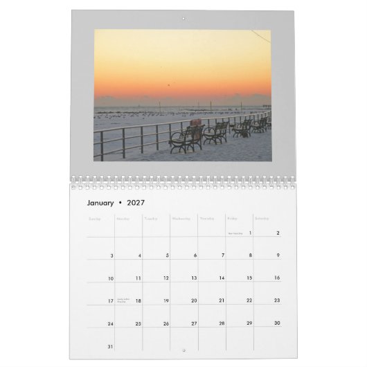 Agenda Ga bij me zitten Kalender (Jan 2027)