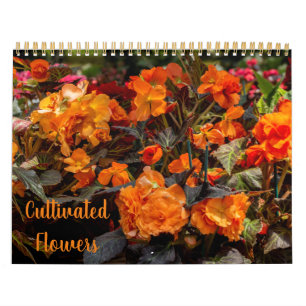 Agenda gekweekte bloemen kalender