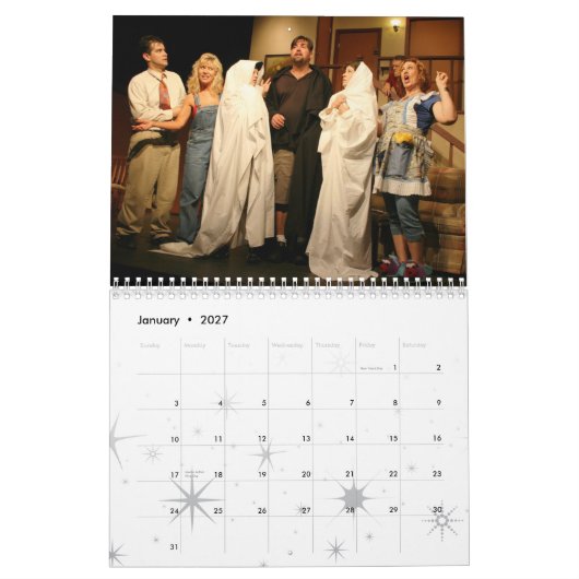 Agenda "Geluid uit" Kalender (Jan 2027)