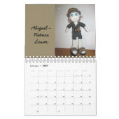 Agenda - Handgemaakte poppen Kalender (Jan 2027)