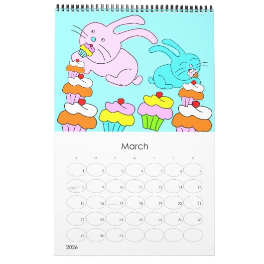 Agenda Happy Bunny Kalender (Mar 2026)