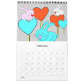 Agenda Happy Bunny Kalender (Feb 2026)