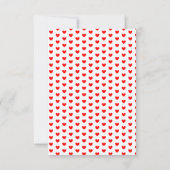 Agenda-harthuwelijk opslaan datum save the date (Achterkant)