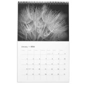 Agenda - Het leven is zwart en wit Kalender (Jan 2026)