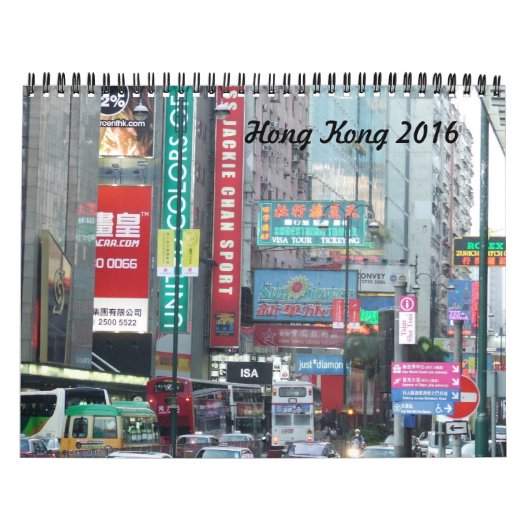 Agenda Hongkong 2016 Kalender (Hoes)