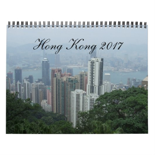 Agenda Hongkong 2017 Kalender (Hoes)