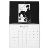 Agenda- illustratie-Aubrey Beardsley Kalender (Feb 2027)