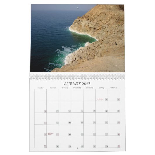 Agenda Jordanië 2012 Kalender (Jan 2027)