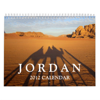 Agenda Jordanië 2012 Kalender